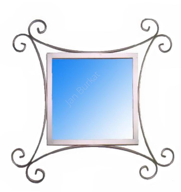 Lustro metalowe 2753