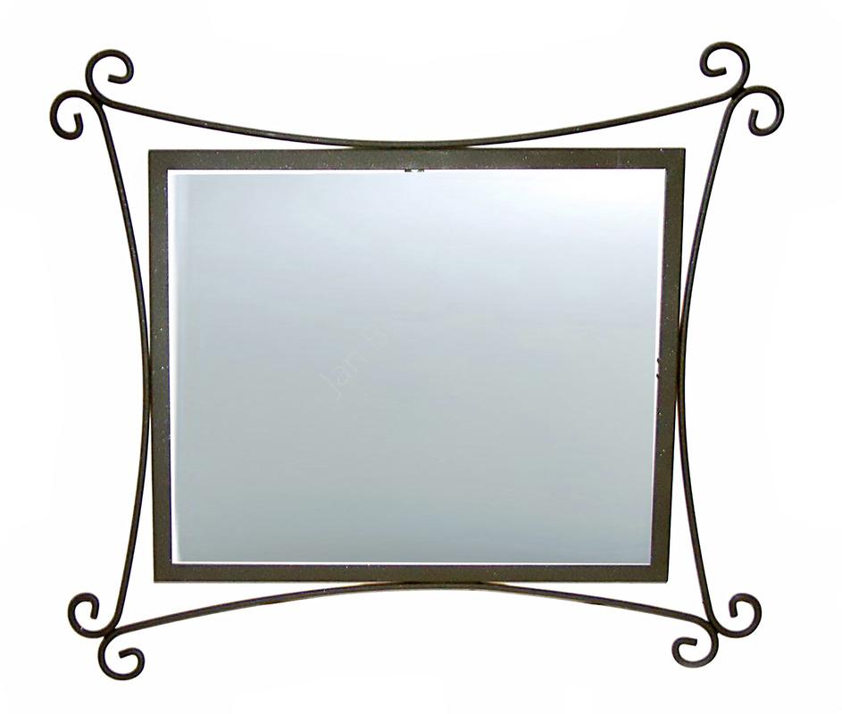 Lustro metalowe 4009