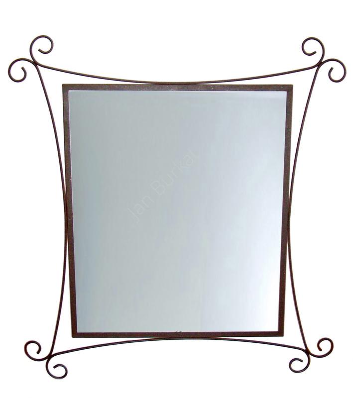 Lustro metalowe 4010