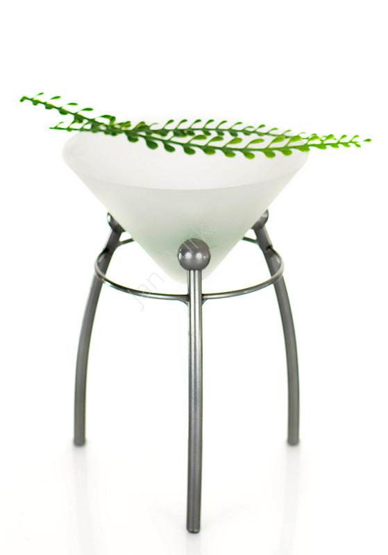 Świecznik ze szkłem 1350b