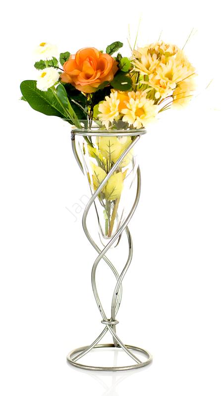 Świecznik ze szkłem 1753b