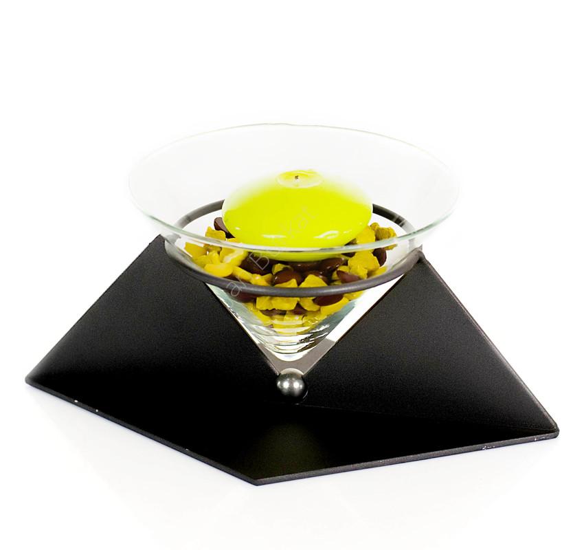 Świecznik ze szkłem 1777a