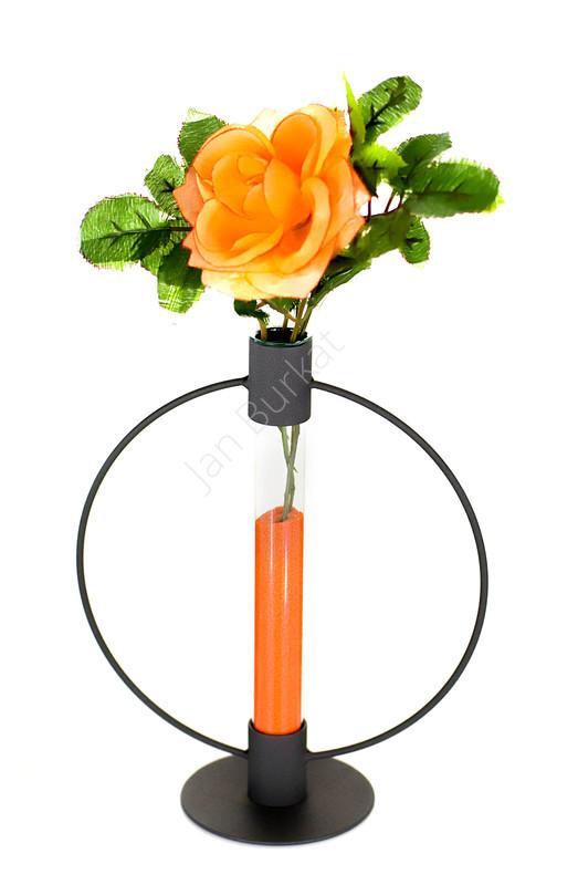 Świecznik ze szkłem 1897