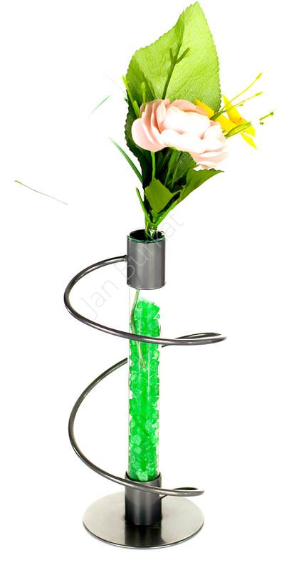 Świecznik ze szkłem 1898