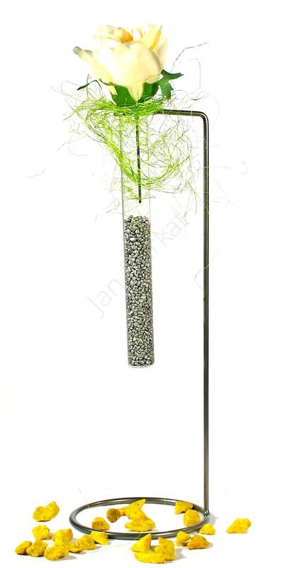 Świecznik ze szkłem 1913a