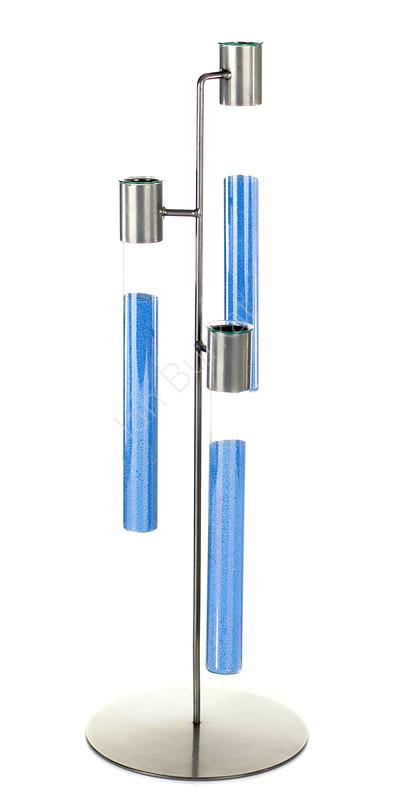 Świecznik ze szkłem 1950