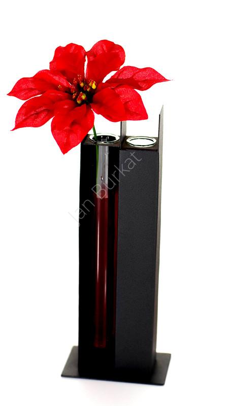 Świecznik ze szkłem 2109