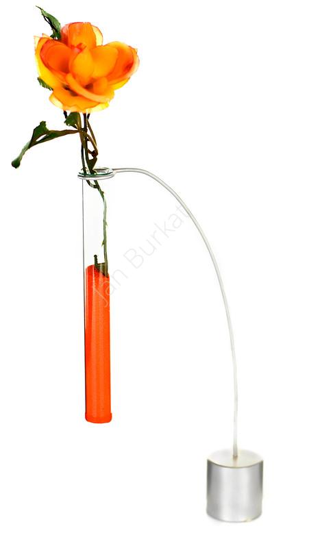 Świecznik ze szkłem 2329