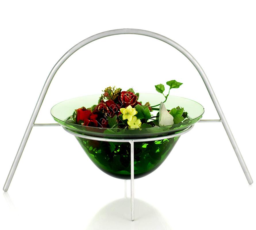 Świecznik ze szkłem 3107