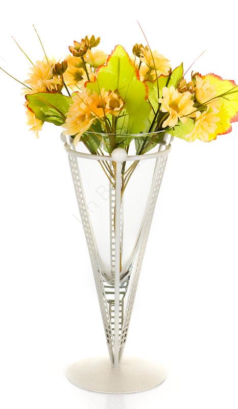 Świecznik ze szkłem 3399