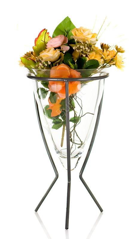 Świecznik ze szkłem 3442