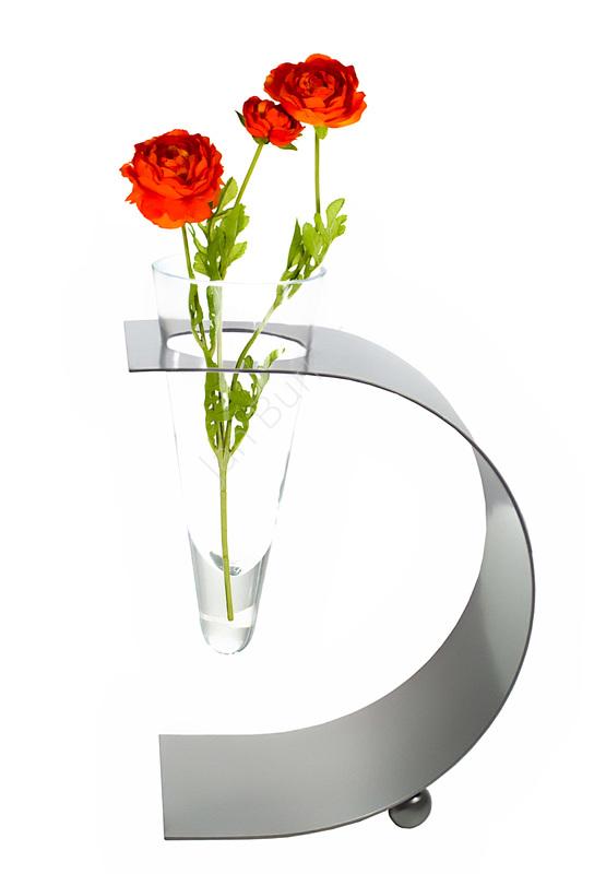 Świecznik ze szkłem 4268