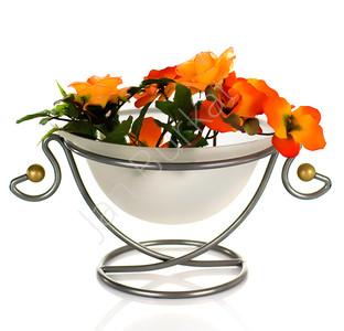 Świecznik ze szkłem 1014a