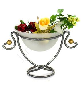 Świecznik ze szkłem 1014b