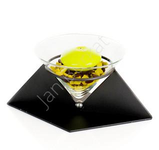 Świecznik ze szkłem 1777a