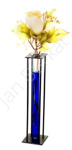 Świecznik ze szkłem 1955