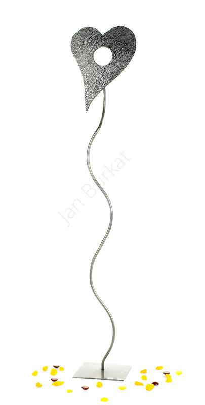 Dekoracyjne serce metalowe 3133