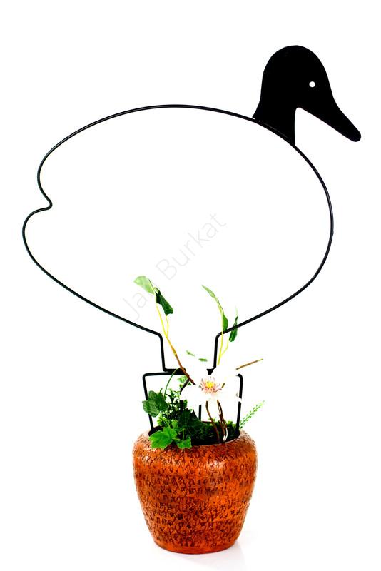 Kaczka metalowa do ogrodu 2843