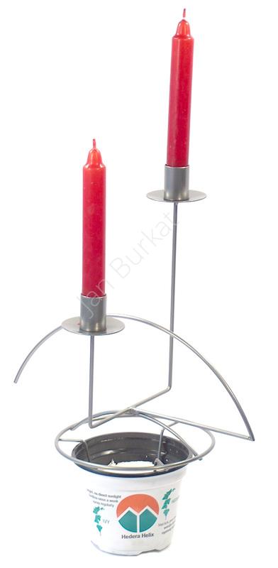 Świecznik do doniczki 4465