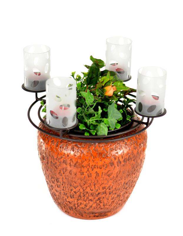Świecznik do doniczki ogrodu 5952