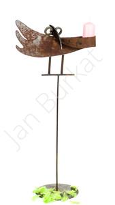 Ptak na stojaku 1690