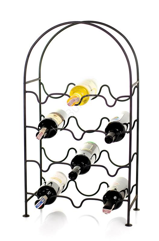 Dekoracyjny stojak na wino 2633