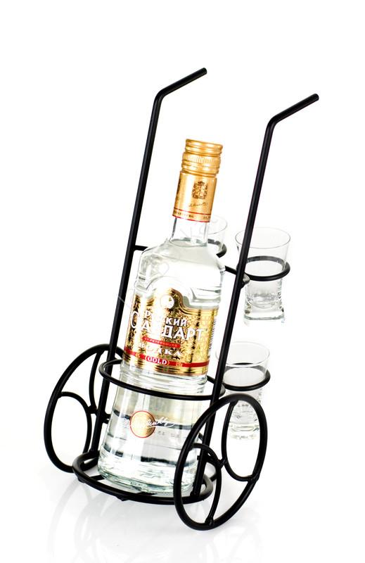 Stojak na alkohol wózek transportowy 3766