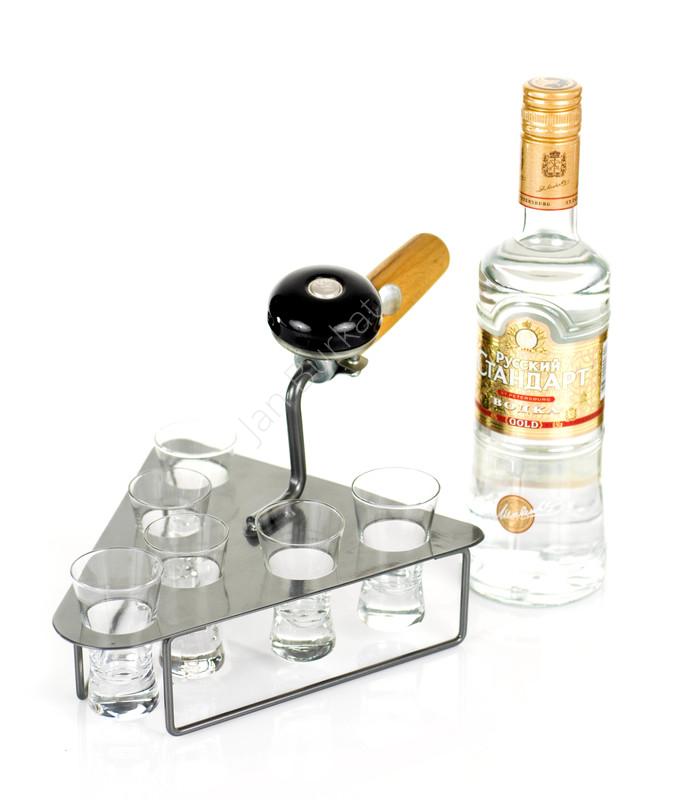 Stojak na alkohol z dzwonkiem kielnia 3986