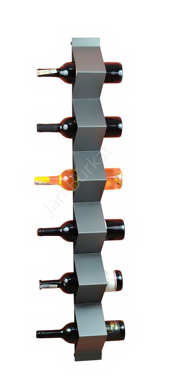 Stojak na wino na ścianę 5225