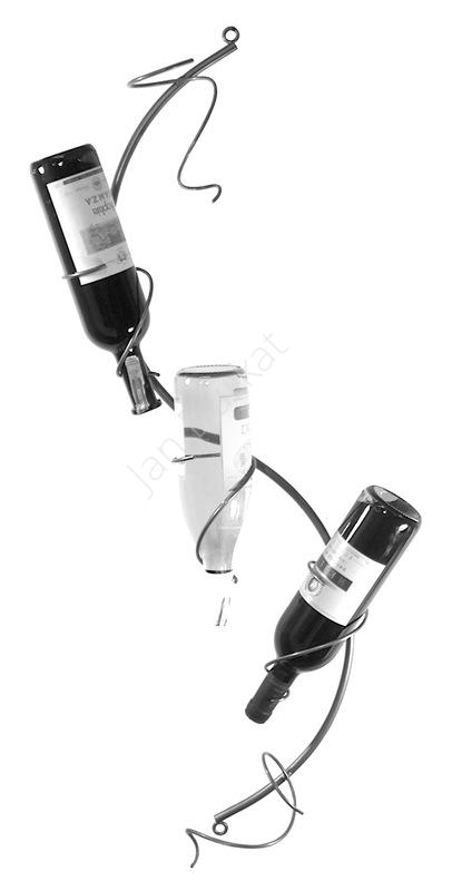 Stojak na wino ścienny 4808