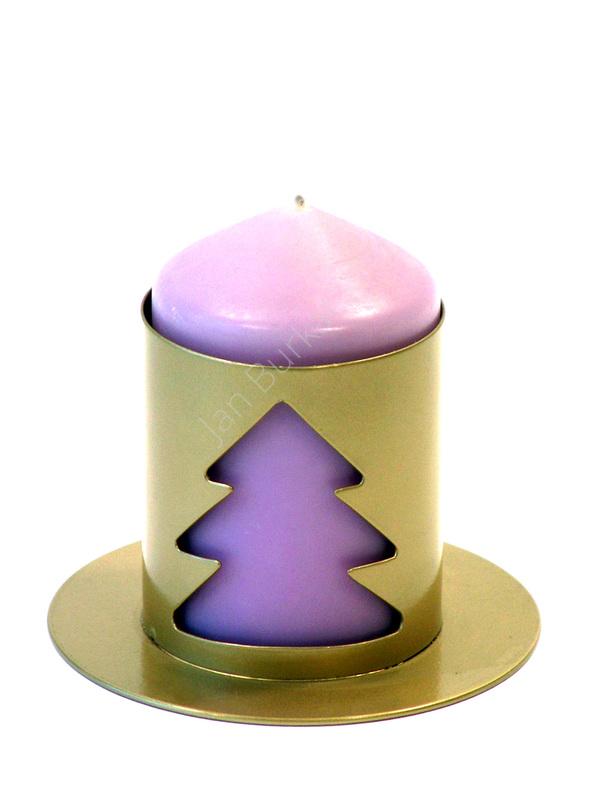 Świecznik bożonarodzeniowy z choinką 2023