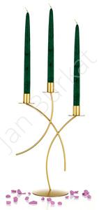 Dekoracyjny świecznik na trzy świece 2834