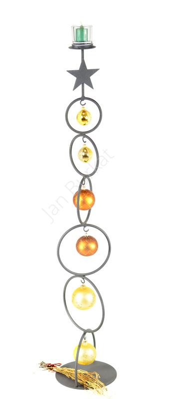 Stojak metalowy na dekoracje świąteczne 5738