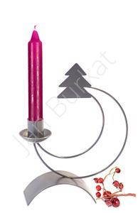 Świecznik metalowy świąteczny 1409